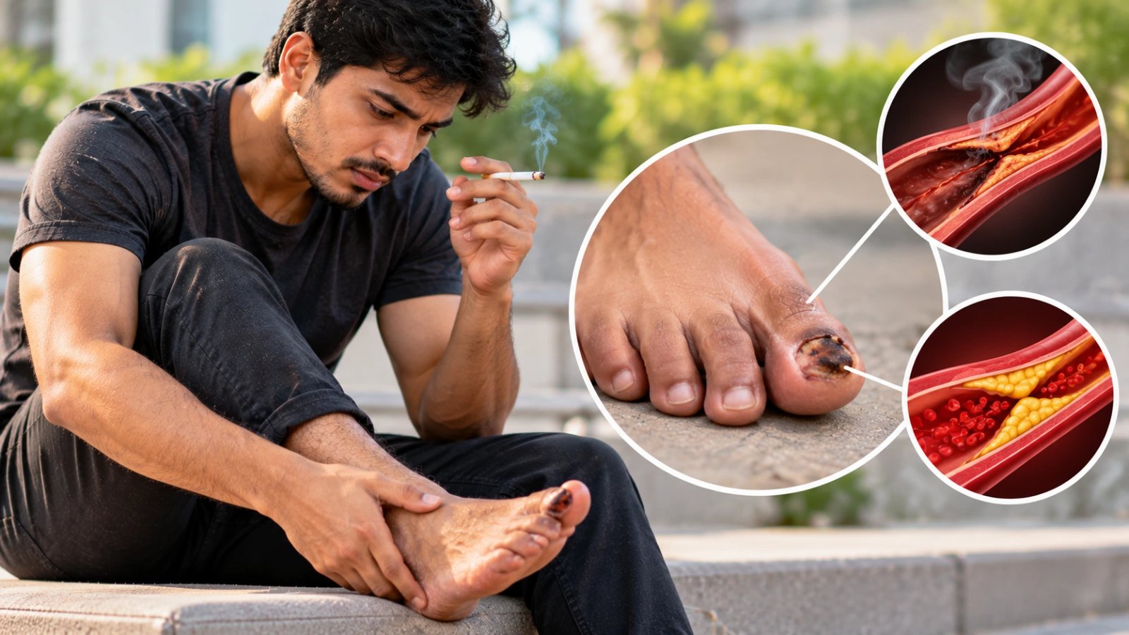 Buerger's Disease or Diabetic Foot? Why Young Tobacco Users With Toe Ulcers Need a Different Plan