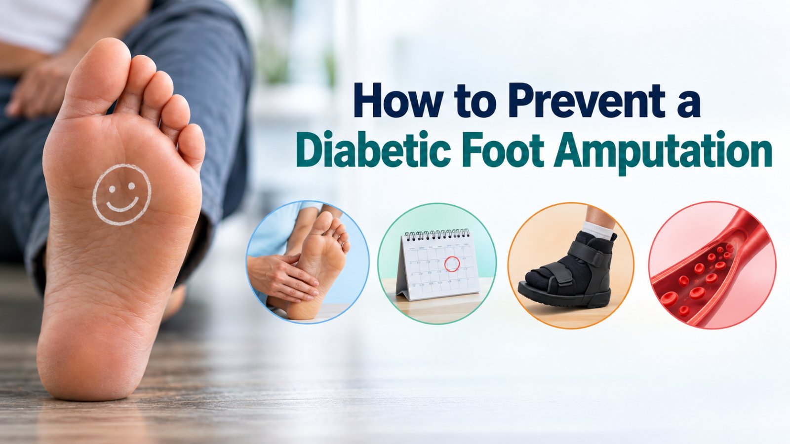 How to Prevent a Diabetic Foot Amputation: The Four Decisions That Save a Limb