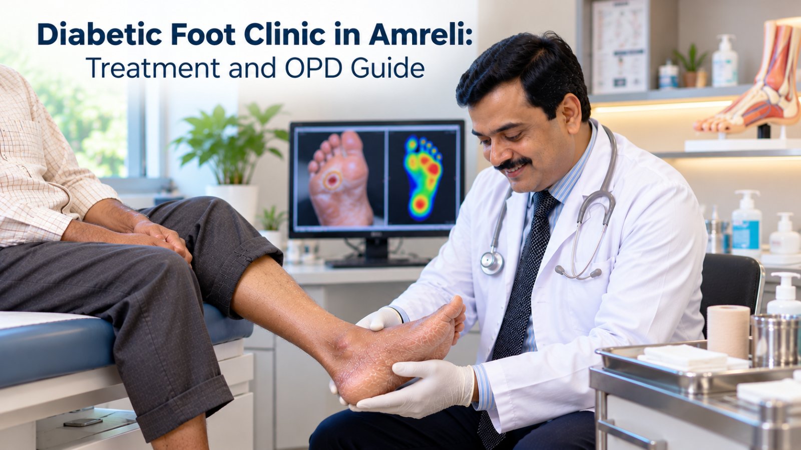 Diabetic Foot Clinic in Amreli: Treatment and OPD Guide