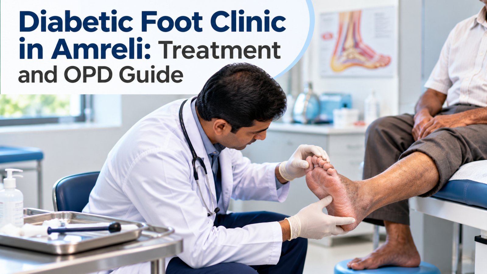 Diabetic Foot Clinic in Amreli: Treatment and OPD Guide