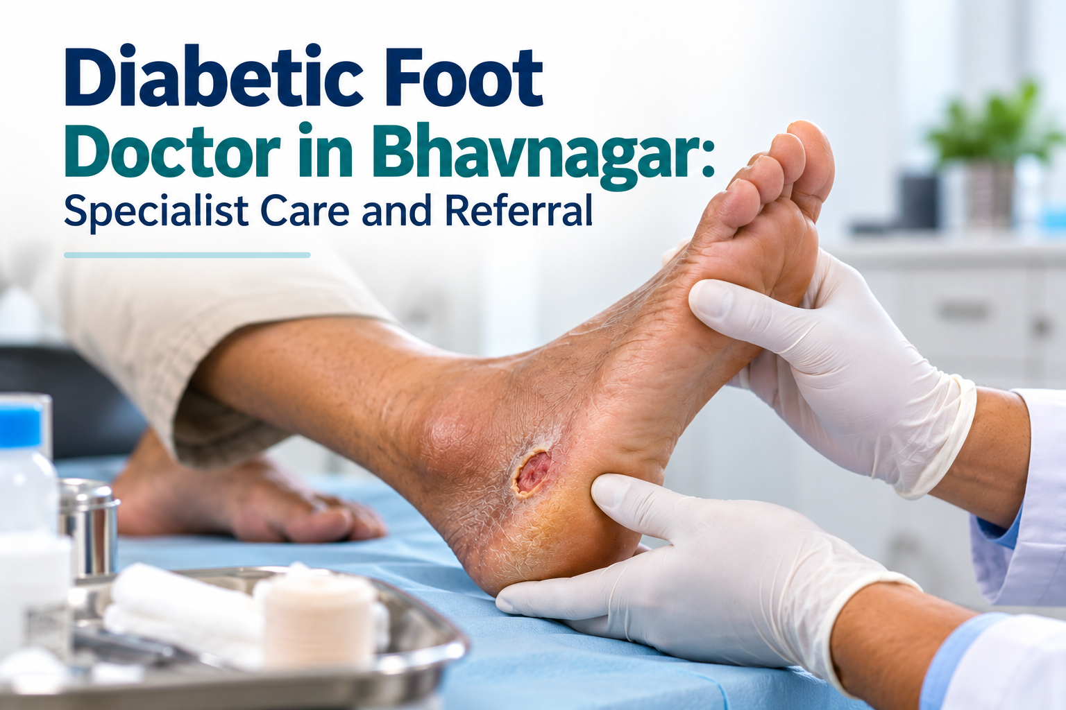 Diabetic Foot Doctor in Bhavnagar: Specialist Care and Referral
