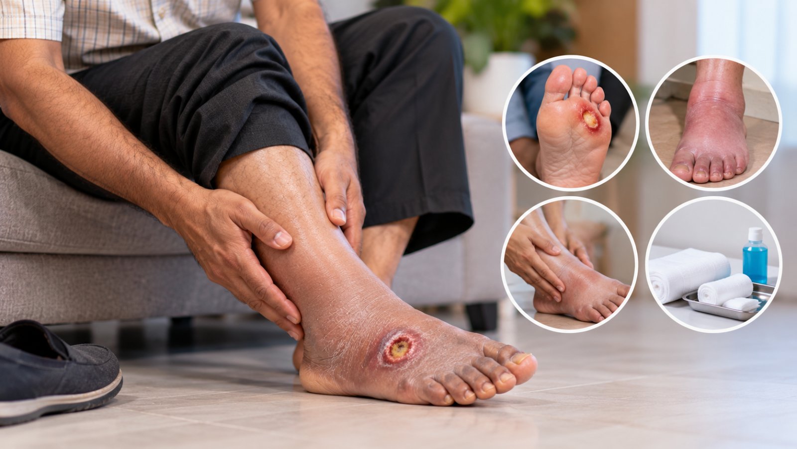 Diabetic Foot Infection Treatment in Jamnagar: Symptoms and Care
