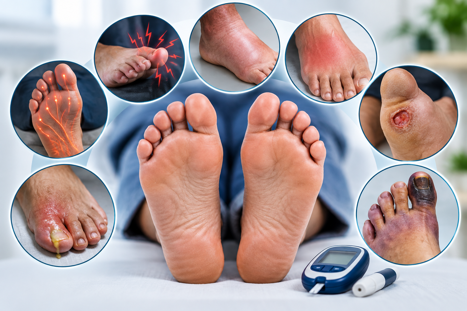 7 Diabetic Foot Warning Signs You Must Never Ignore