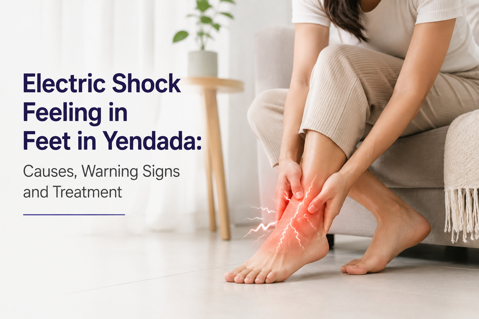 Electric Shock Feeling in Feet in Yendada: Causes, Warning Signs and Treatment
