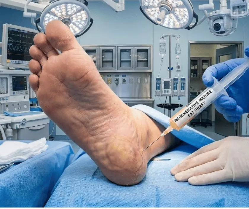 Heel Cushion Restoration