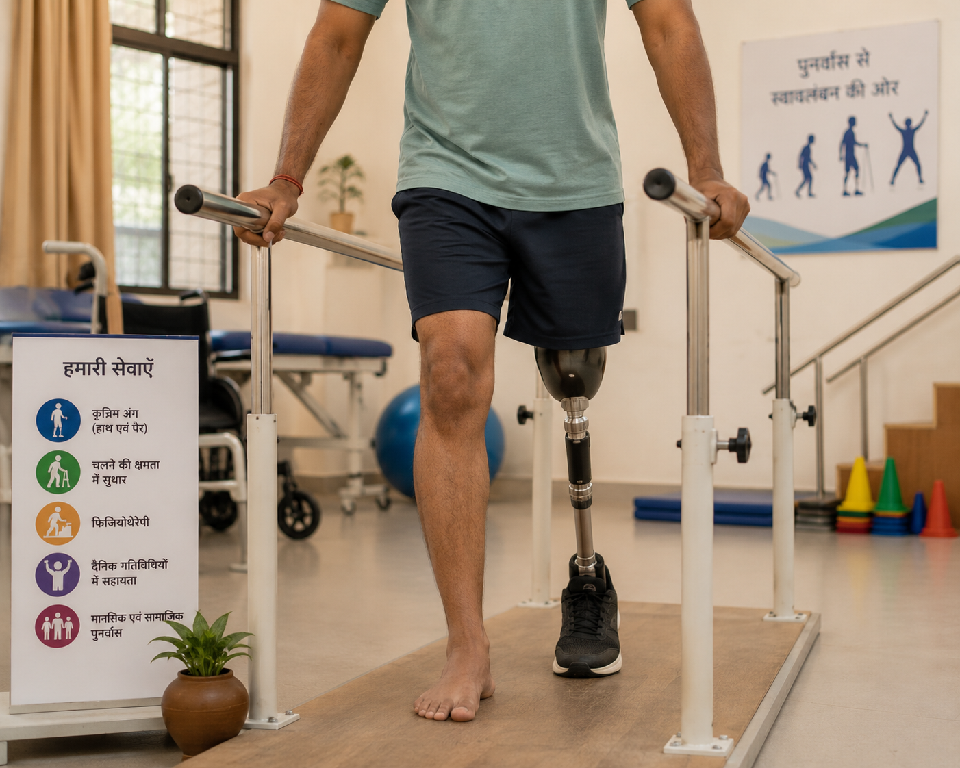Prosthetics & Rehabilitation at Elegance Diabetic Foot & Ulcer Clinic (EDFC), India