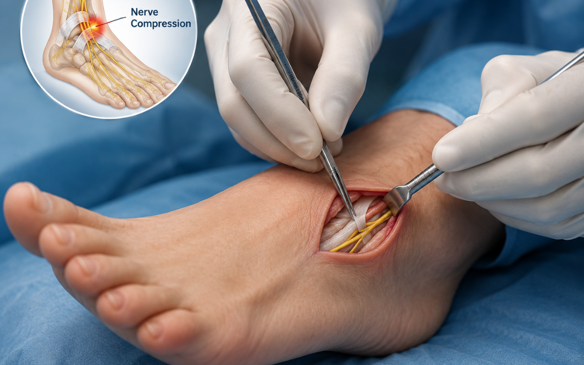 Nerve Entrapment Release at Elegance Diabetic Foot & Ulcer Clinic