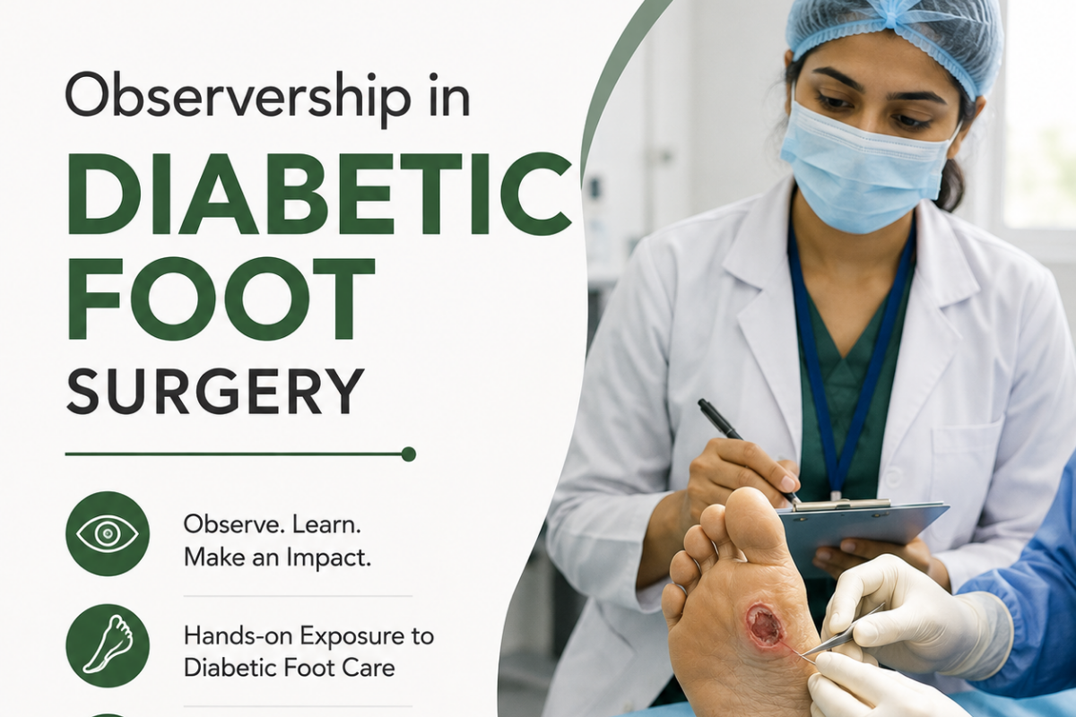 Observership in Diabetic Foot Surgery