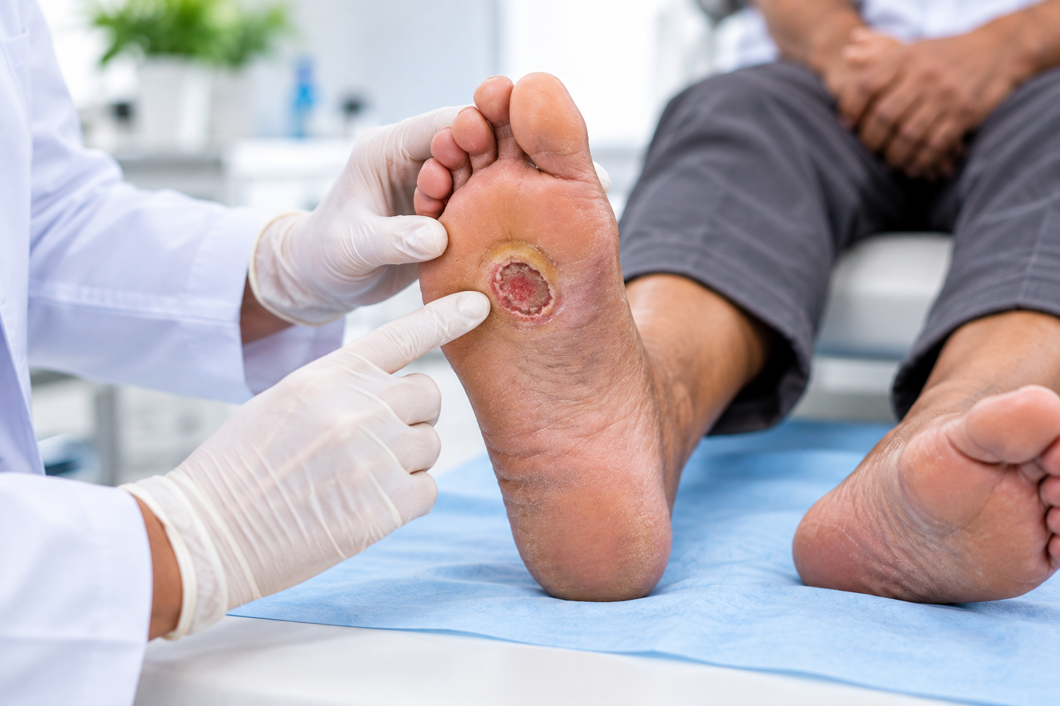 Why Diabetic Foot Ulcers Come Back at the Same Spot