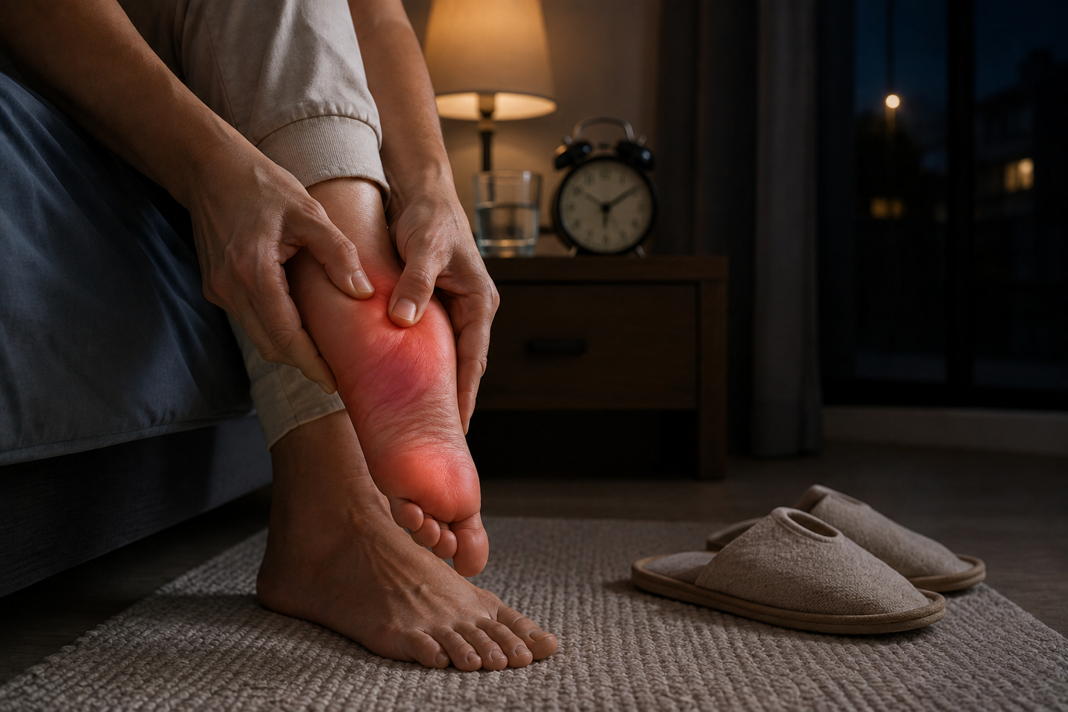 Stinging Feet at Night in Pusapatirega: What to Do Between Bedtime and Morning