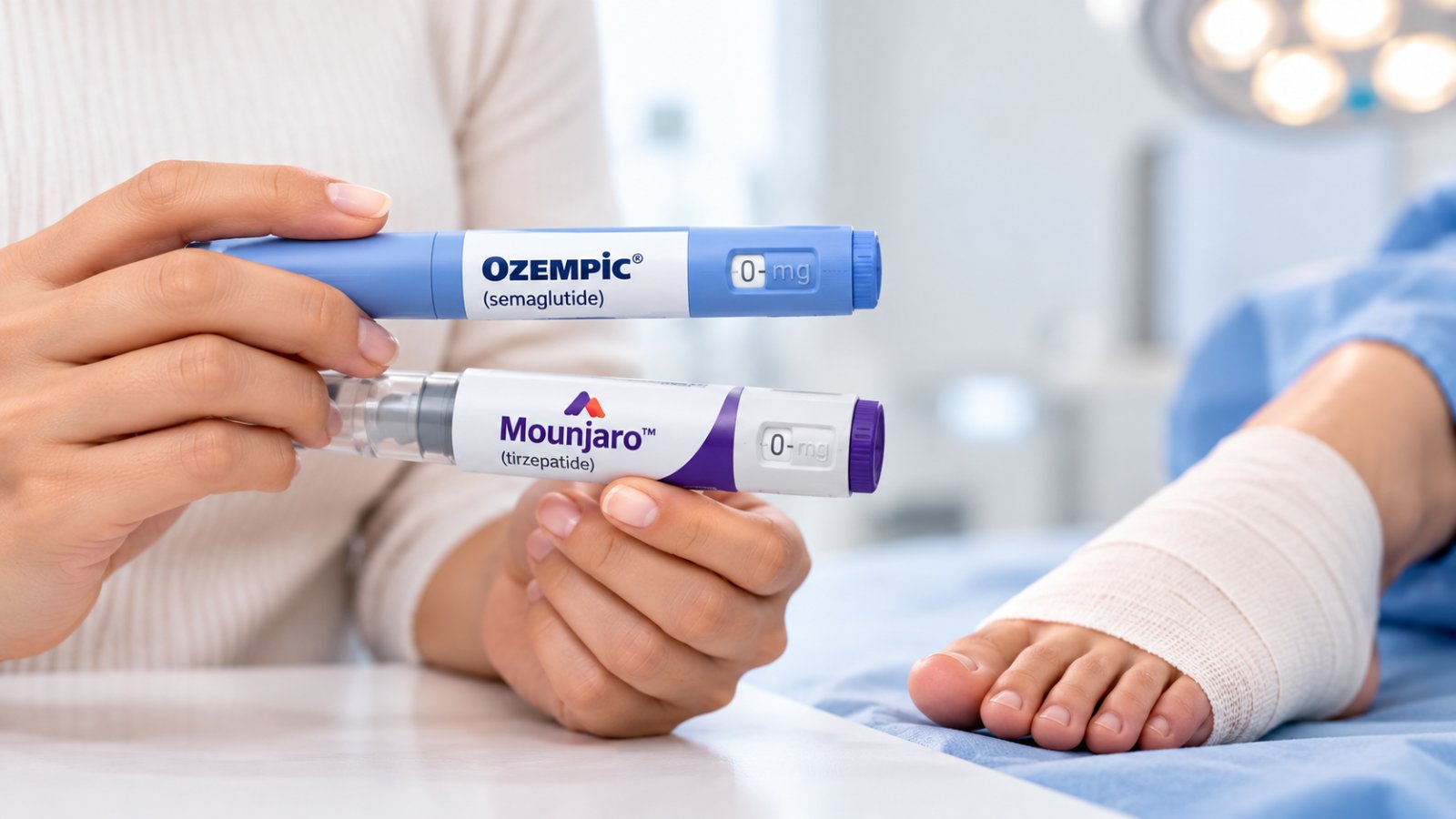 On Ozempic or Mounjaro and Need Foot Surgery? When to Hold the Weekly Injection