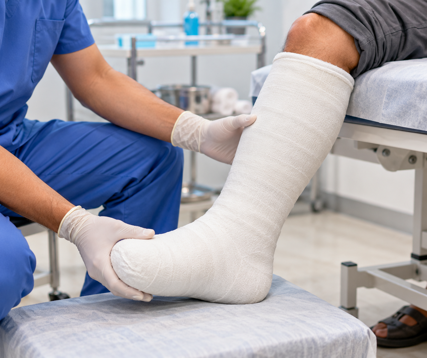 Total Contact Cast for a Diabetic Foot Ulcer: Why It Cannot Be Taken Off