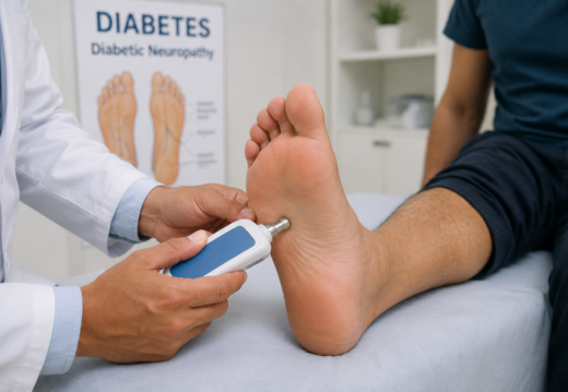 foot vibration test diabetic